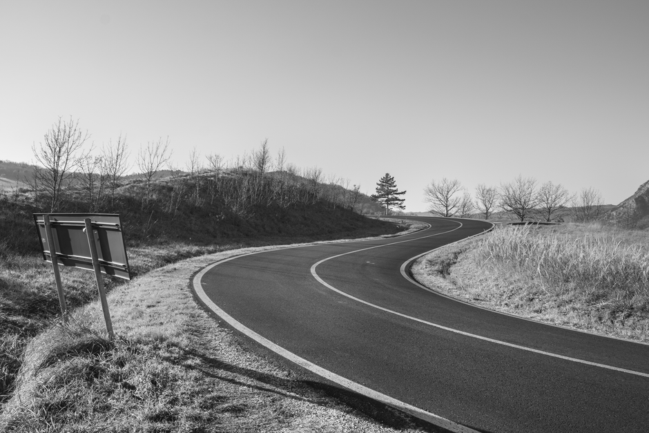 Carretera nacional de montaña