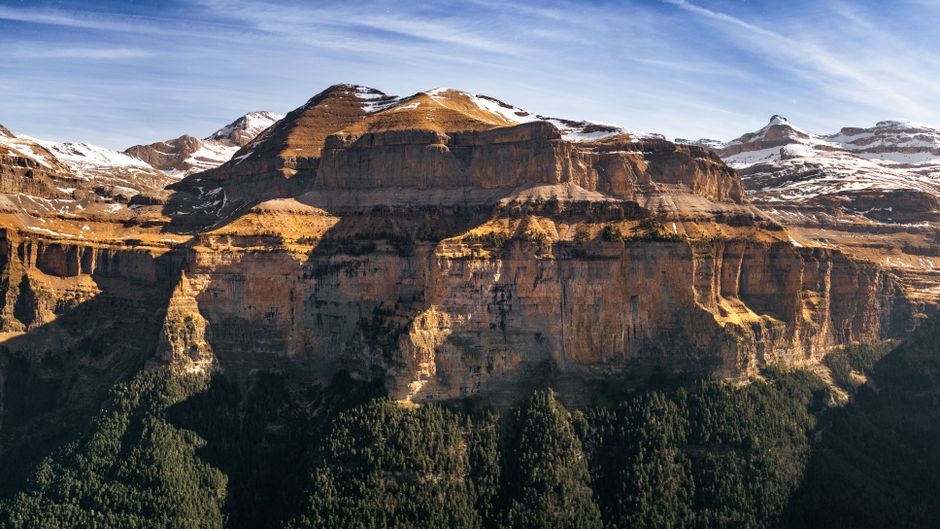 Paisaje forestal de montaña en España